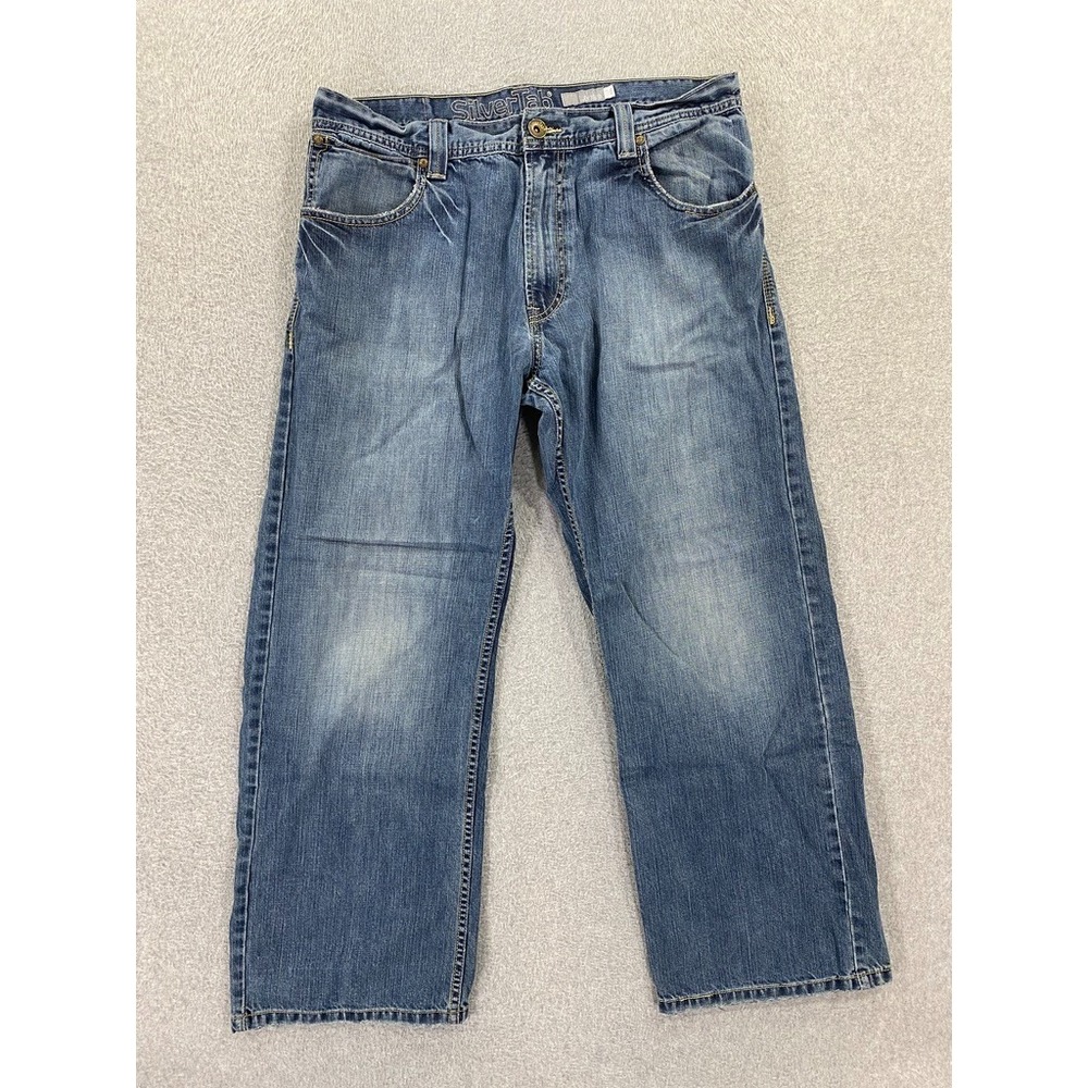 Levi's SilverTab Jeans Mens 36x30 (Fits 35x29) Blue Baggy Vintage Denim Y2K‎